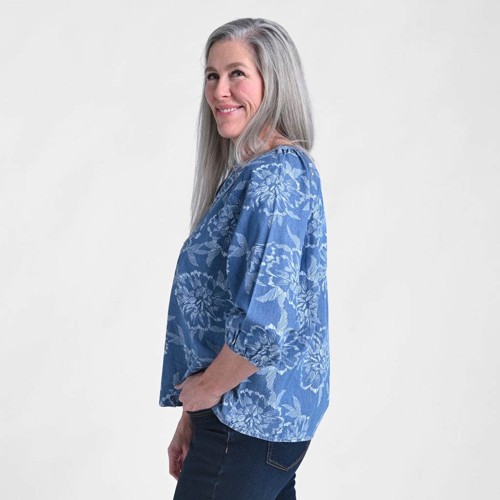 Blue Hydrangea Side Detail Missy