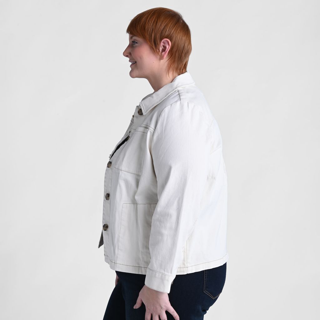 Antique White Side Detail Women