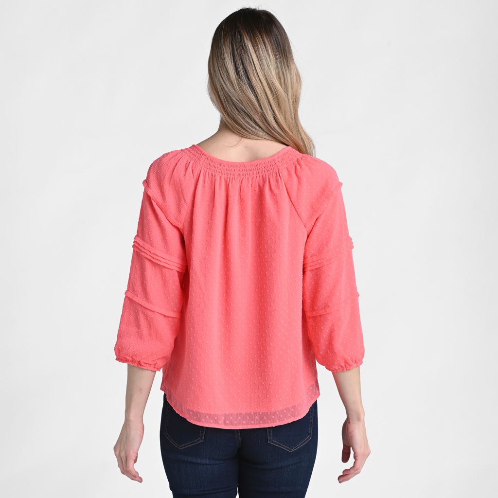 Pink Peony Back Detail Missy