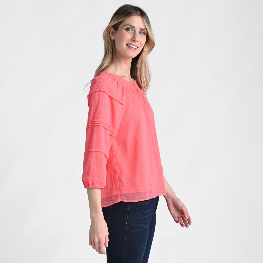 Pink Peony Side Detail Missy
