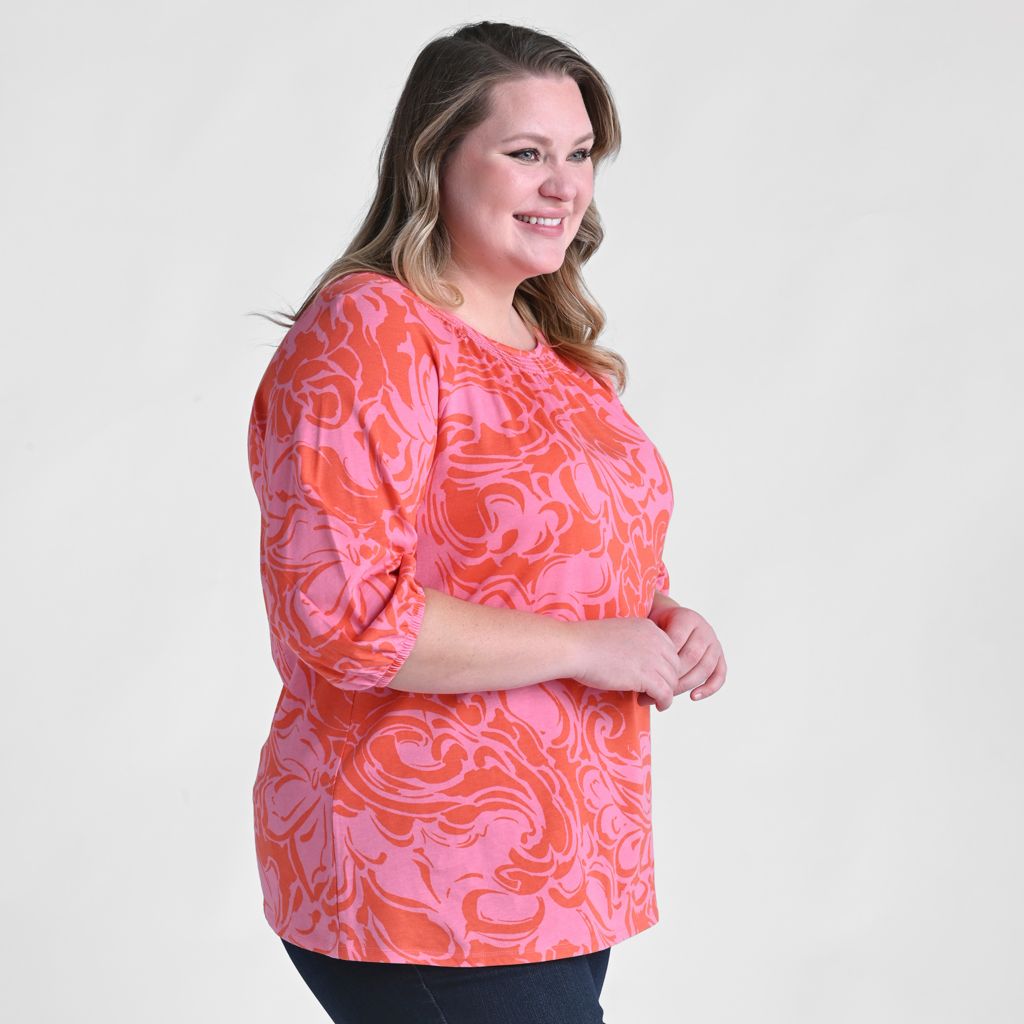 Tiger Lily Orange Side Detail Women