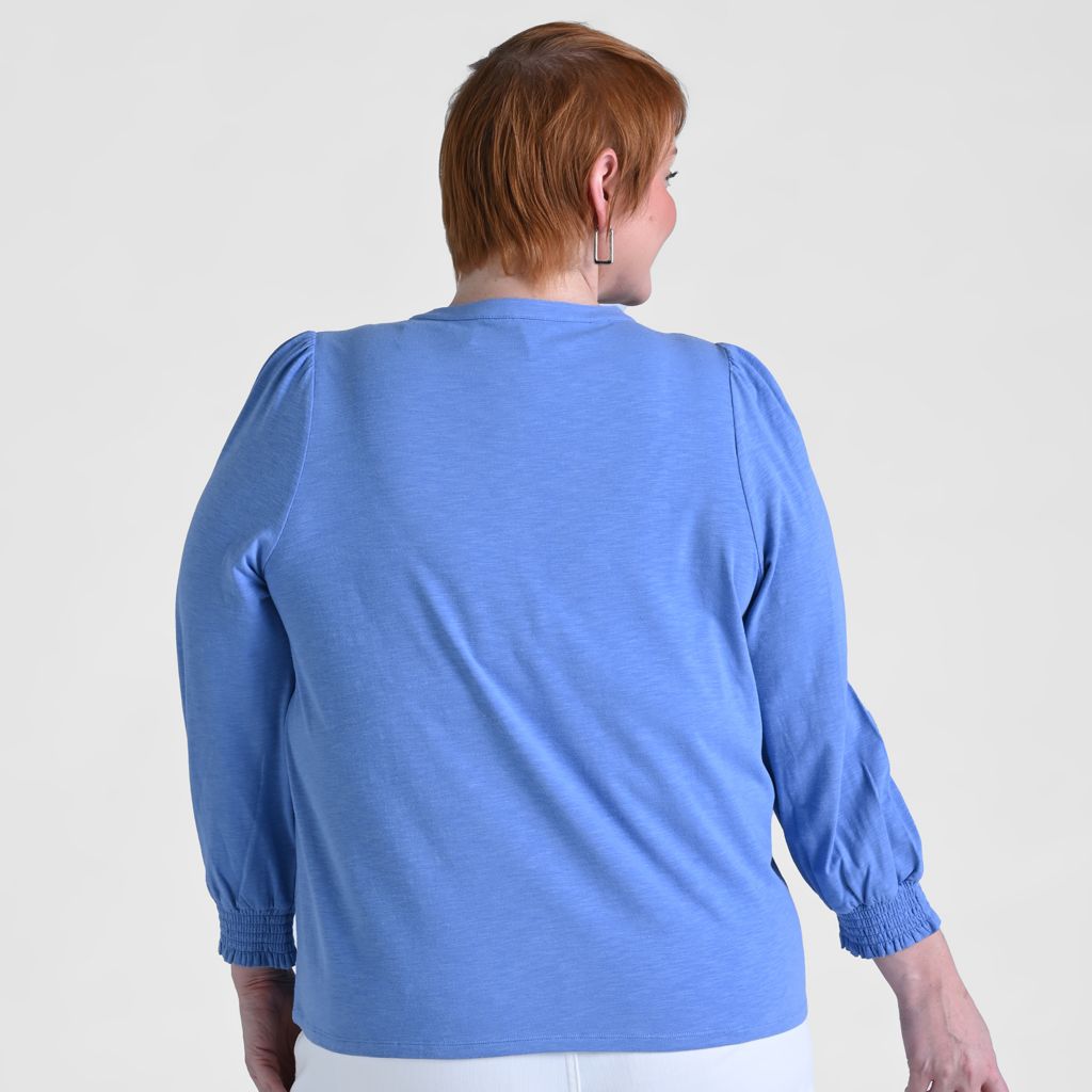 Blue Hydrangea Back Detail Women