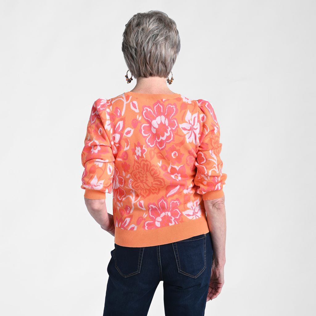 Sunset Orange Back Detail Missy