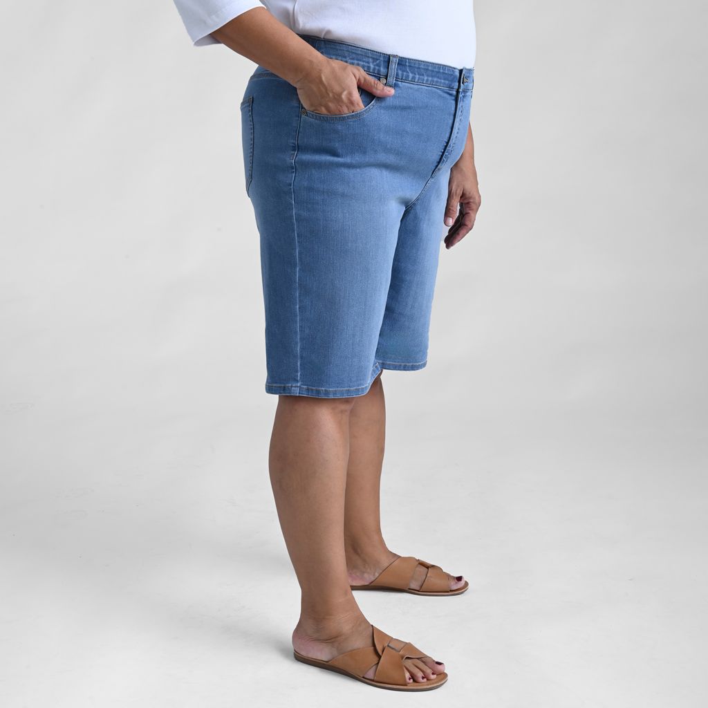 Light Stonewash Side Detail Women