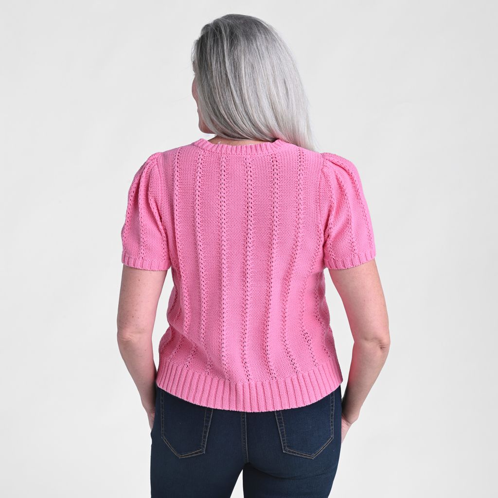 Pink Morning Glory Back Detail Missy