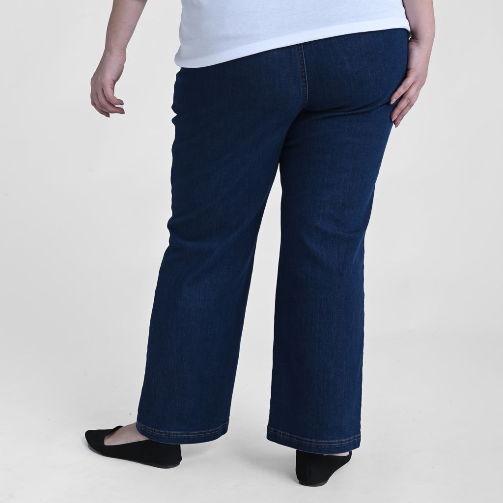 Medium Wash Back Detail Women