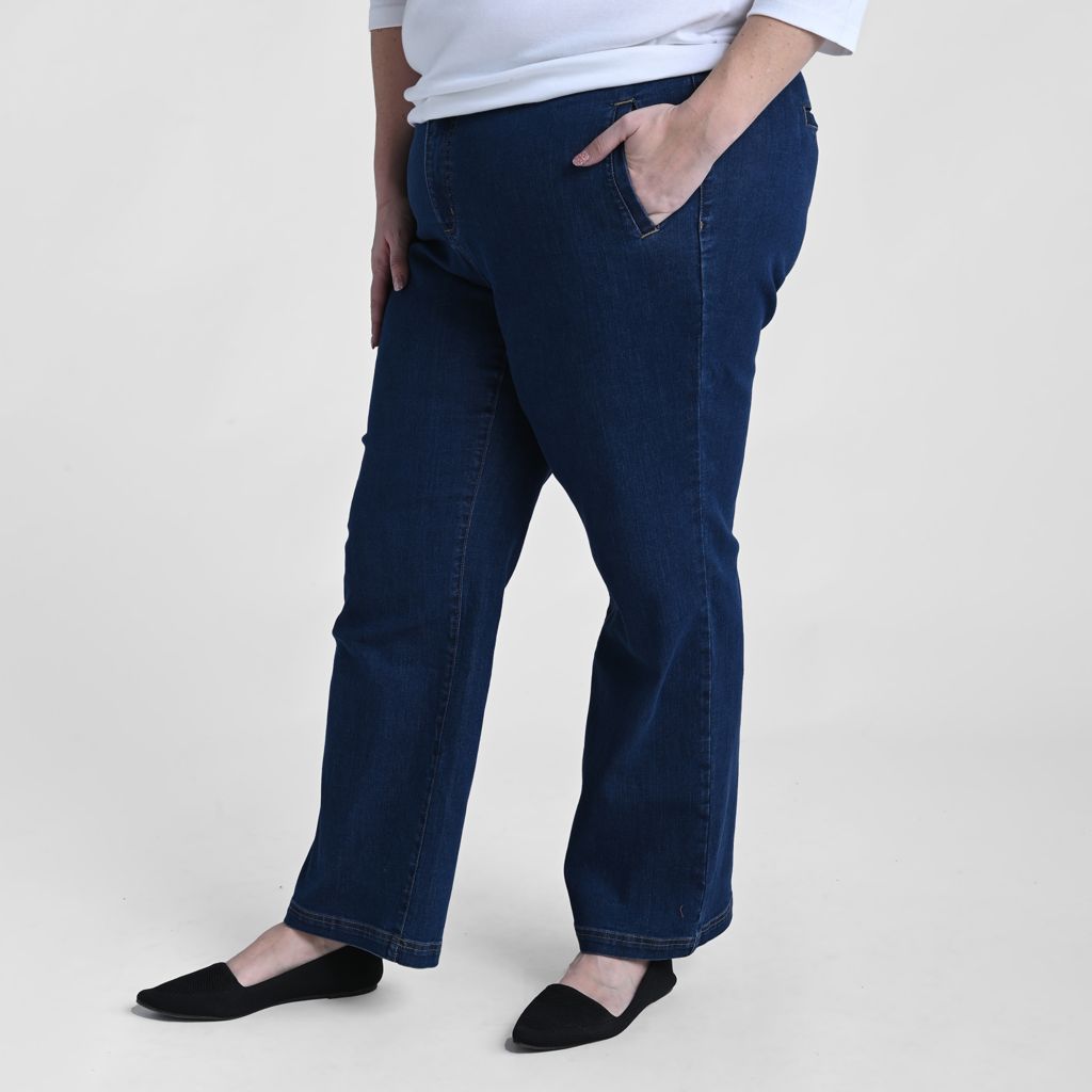 Medium Wash Side Detail Women