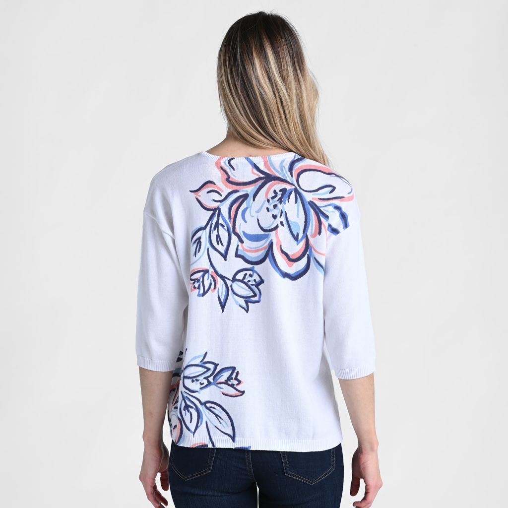 Bright White Back Detail Missy