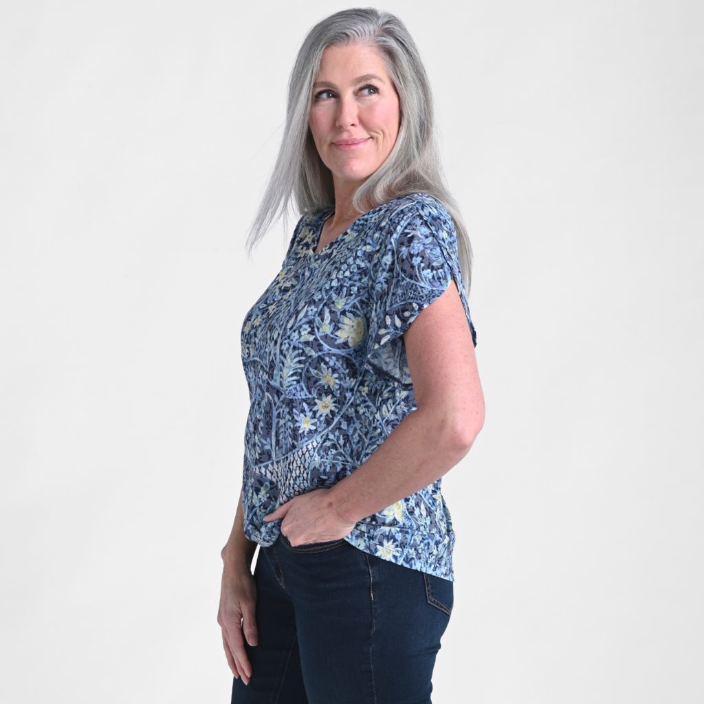 Navy Blazer Side Detail Missy