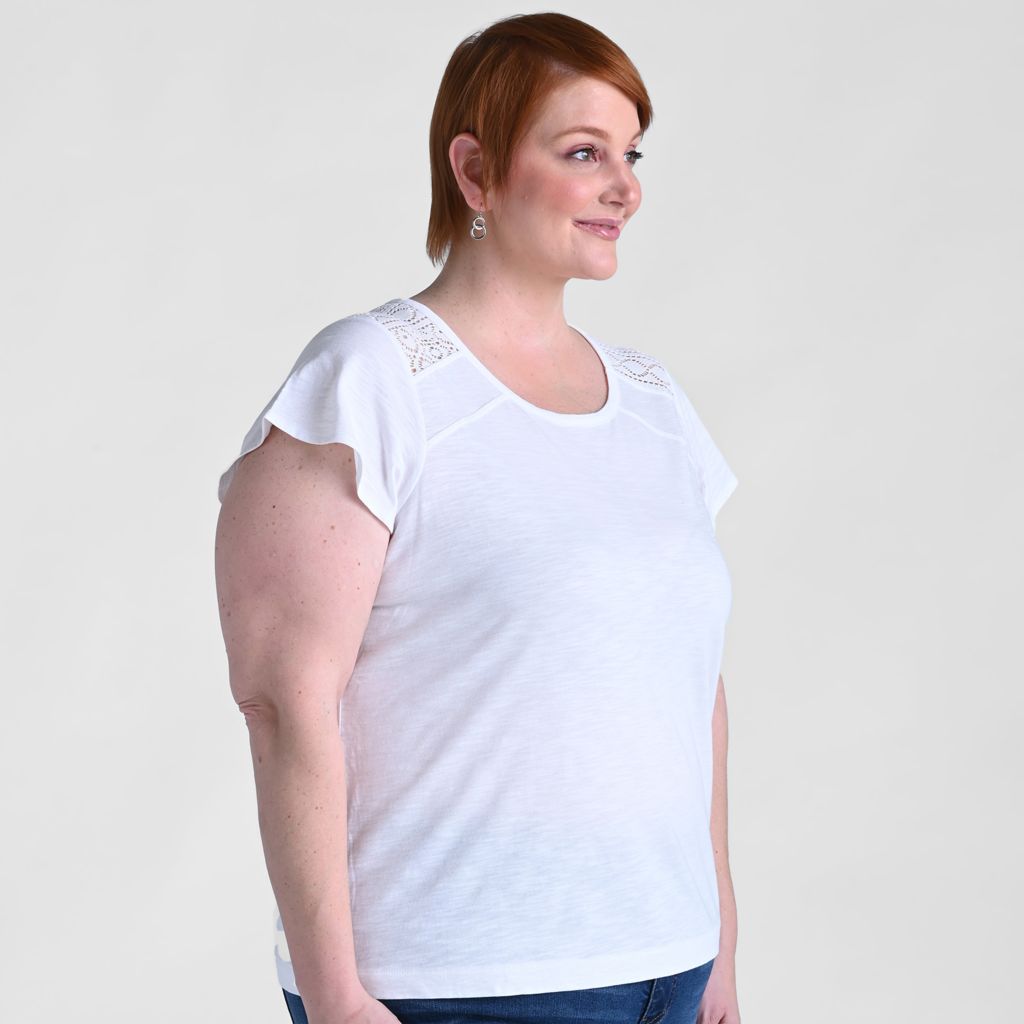 Bright White Side Detail Women