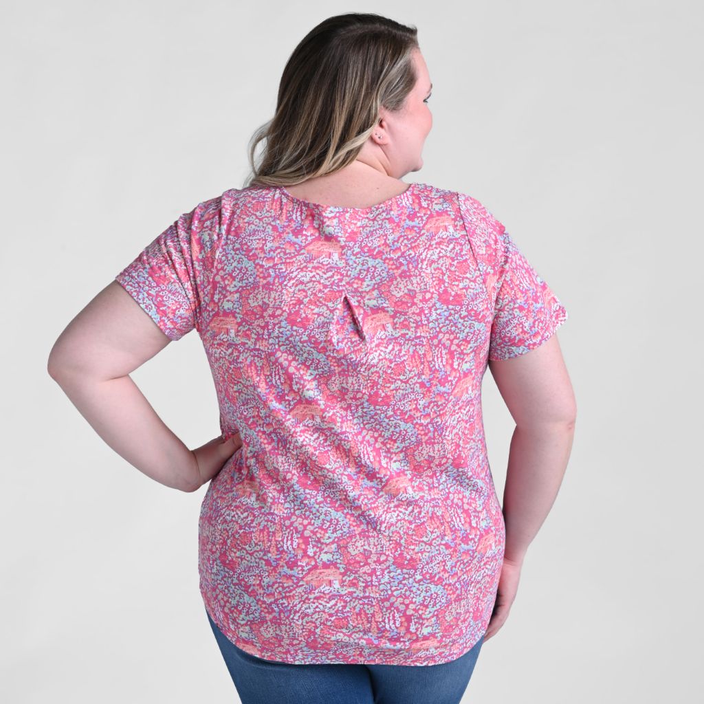 Fandango Pink Back Detail Women
