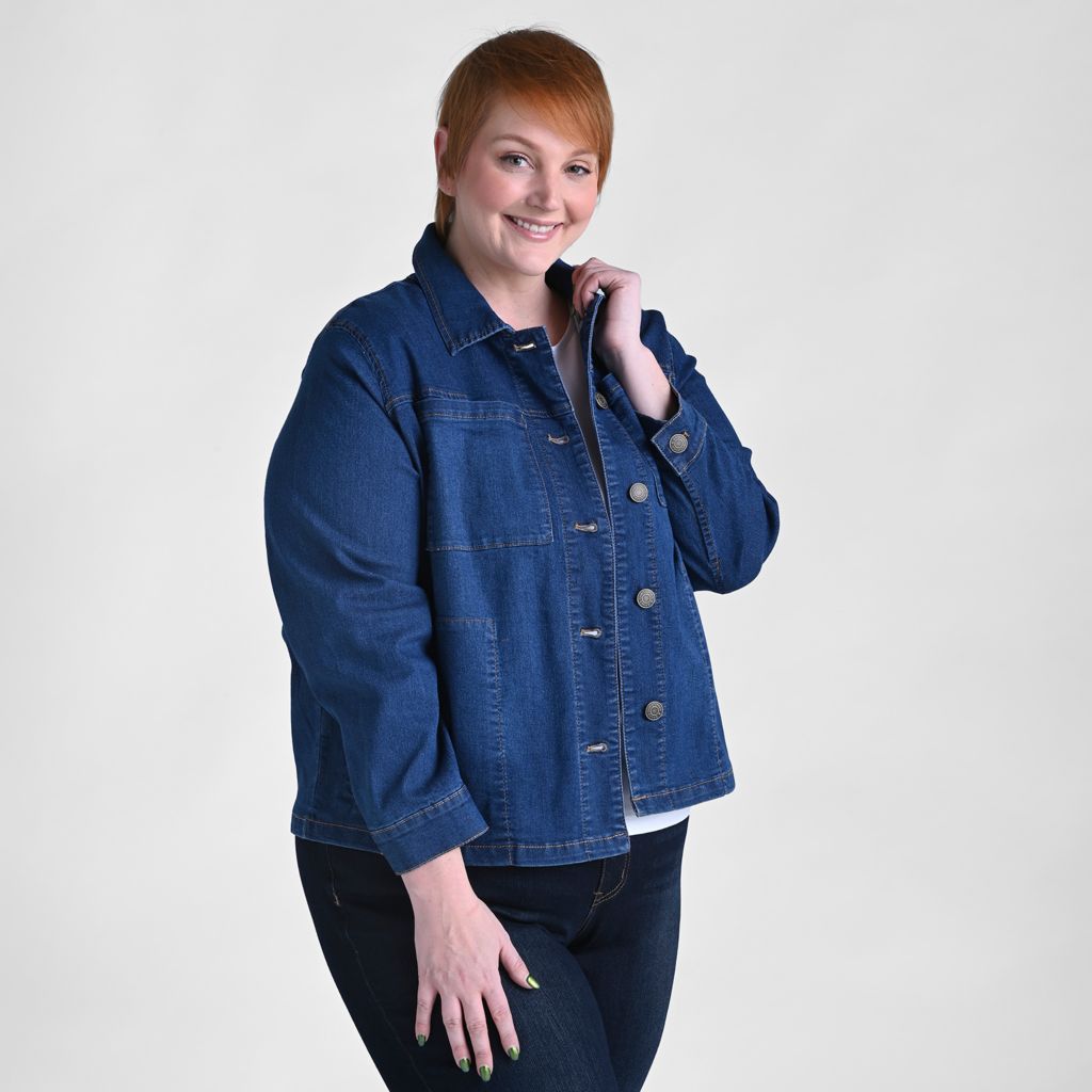 Medium Wash Side Detail Women