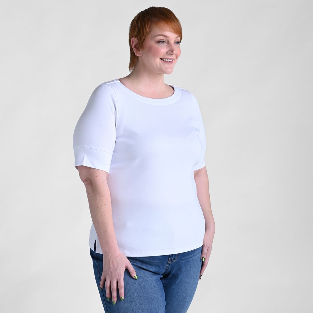 Bright White Side Detail Women