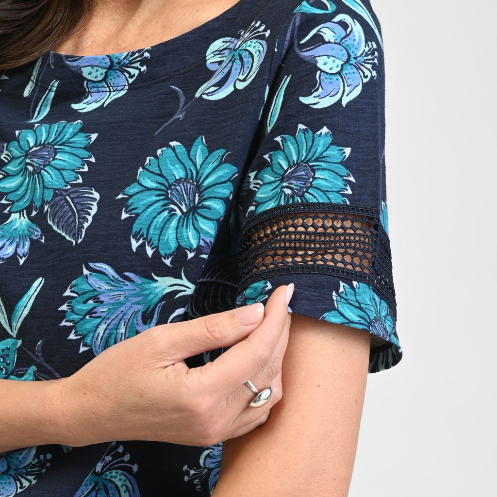 Navy Blazer Sleeve Detail Missy