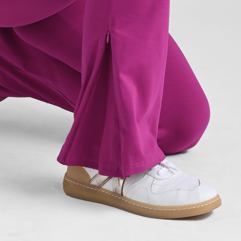 Festival Fuchsia Zipper Detail Missy