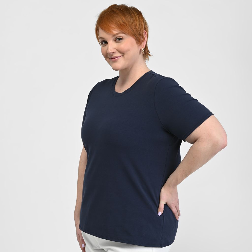 Navy Side Detail Women