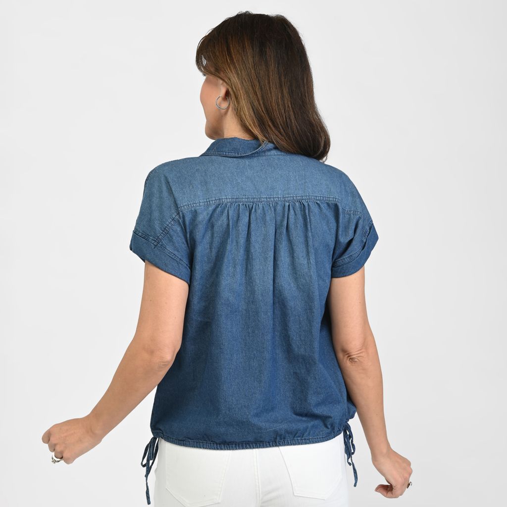 Medium Wash Back Detail Missy