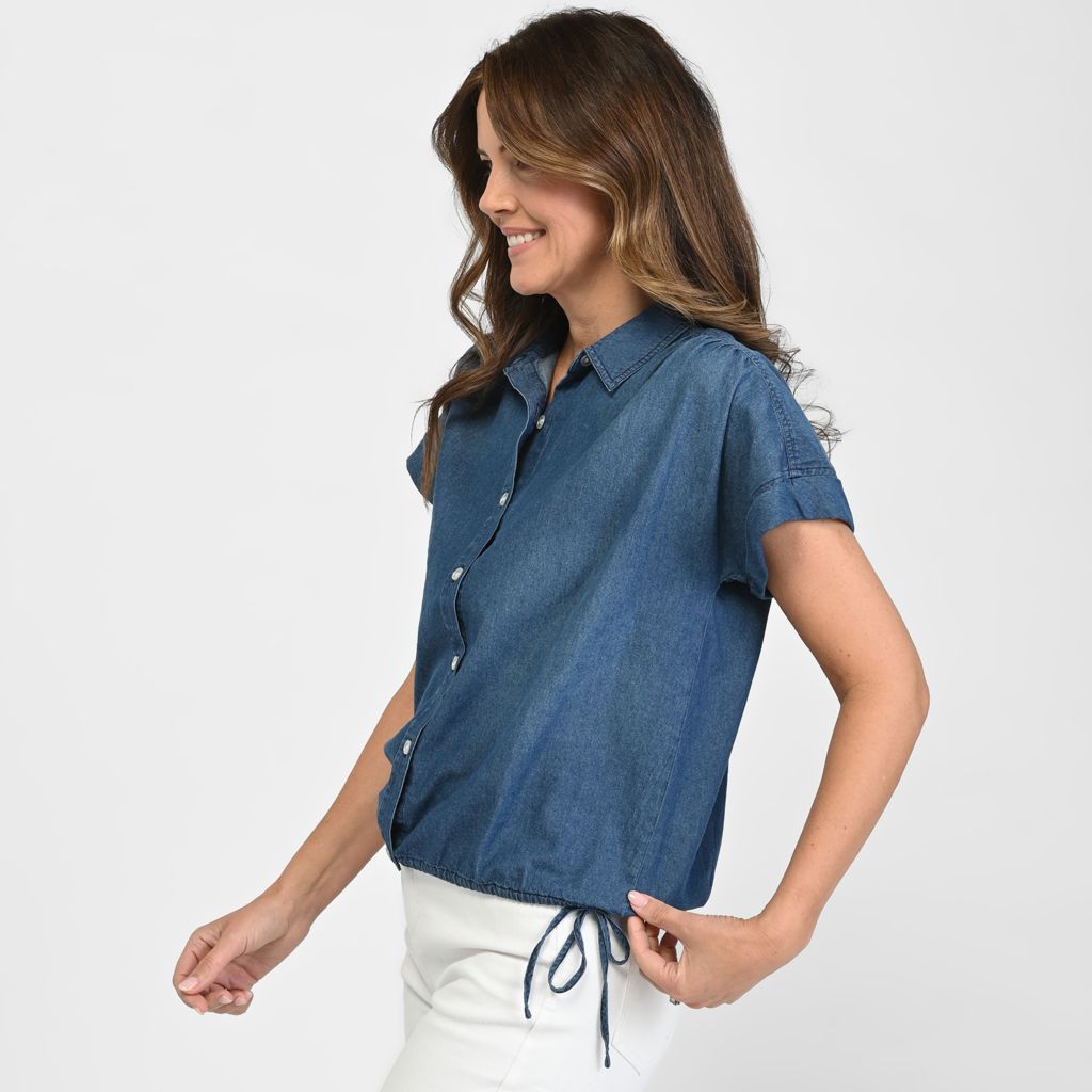 Medium Wash Side Detail Missy