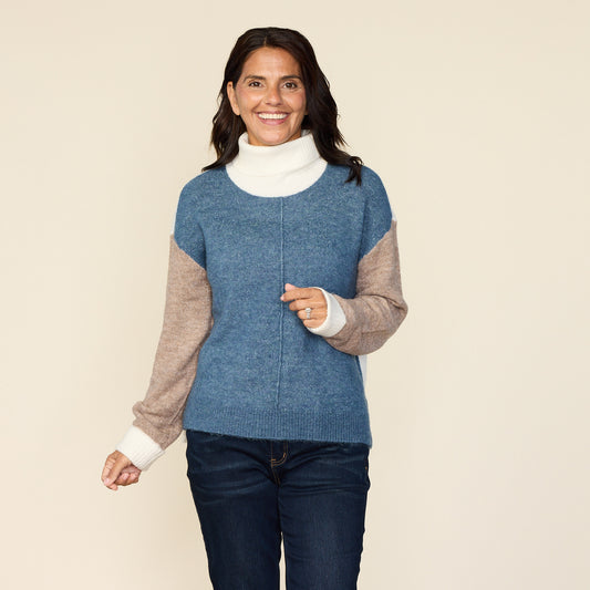 Valor Blue Front Detail Missy