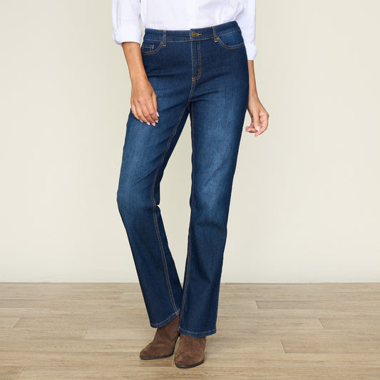 Dark Stonewash Front Detail Missy