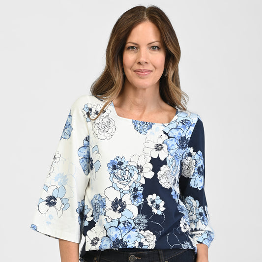 Navy Blazer Front Detail Missy