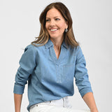 Light Wash Front Detail Missy