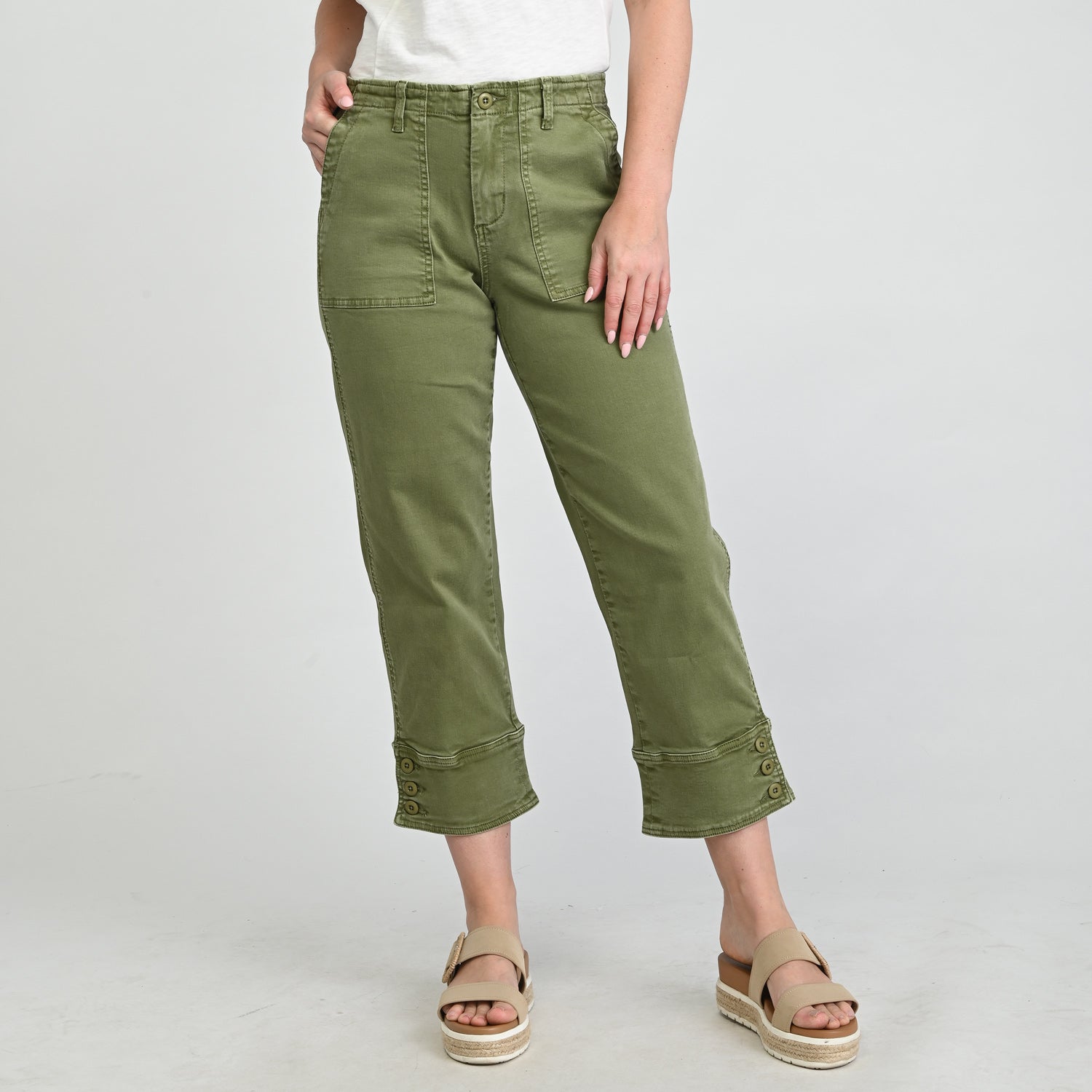 Loden Green Front Detail Missy