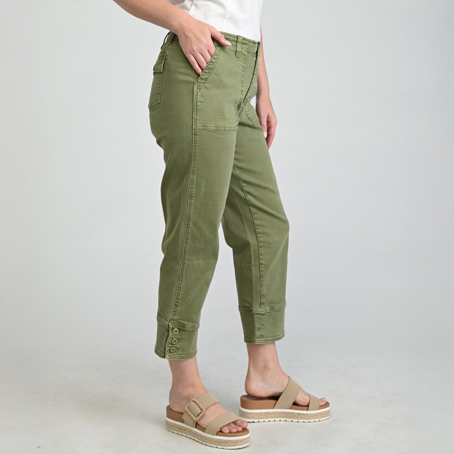 Loden Green Side Detail Missy