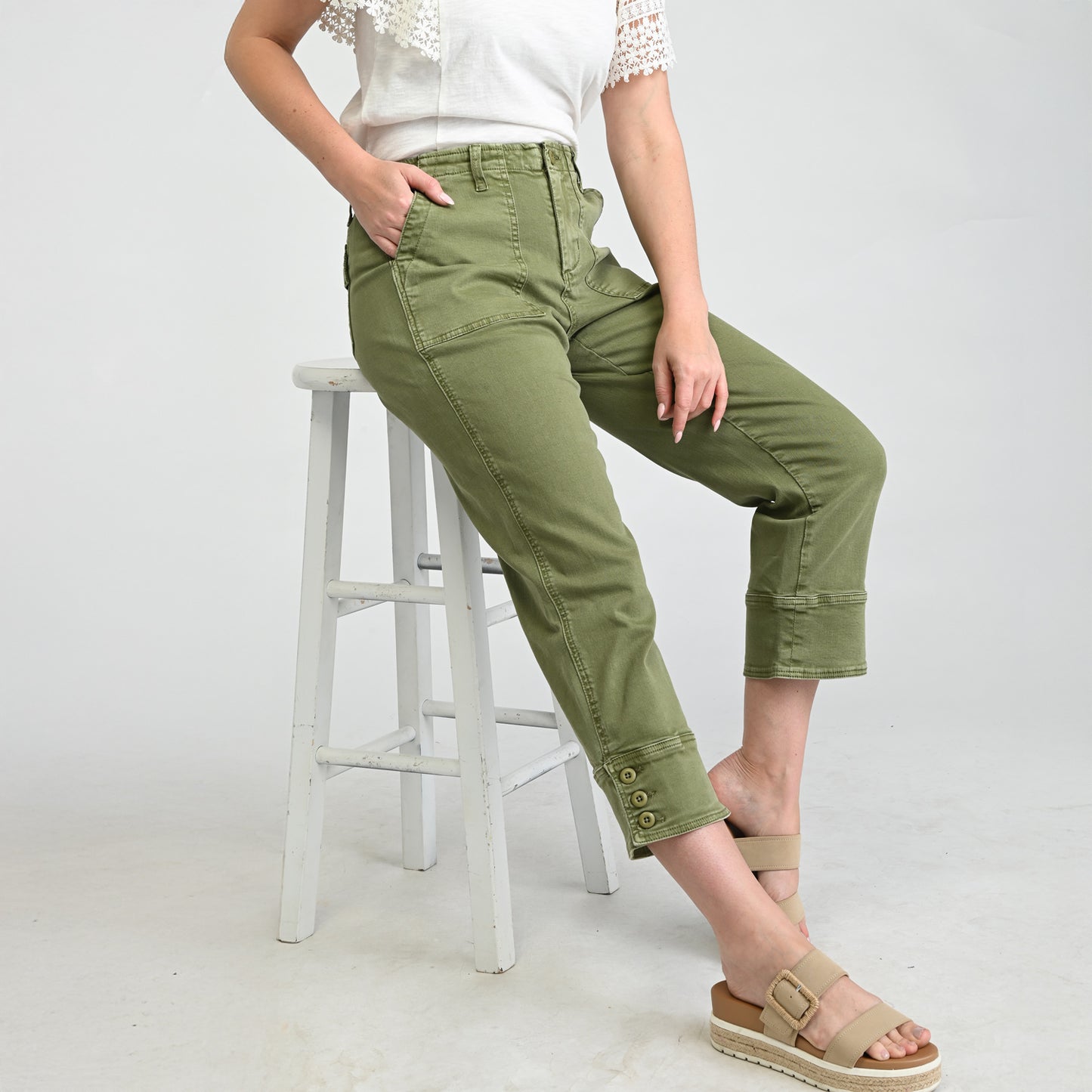 Loden Green Detail Missy