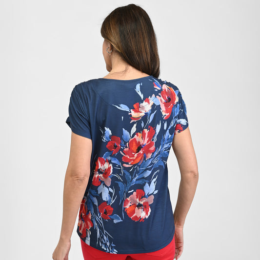 Deep Indigo Back Detail Missy