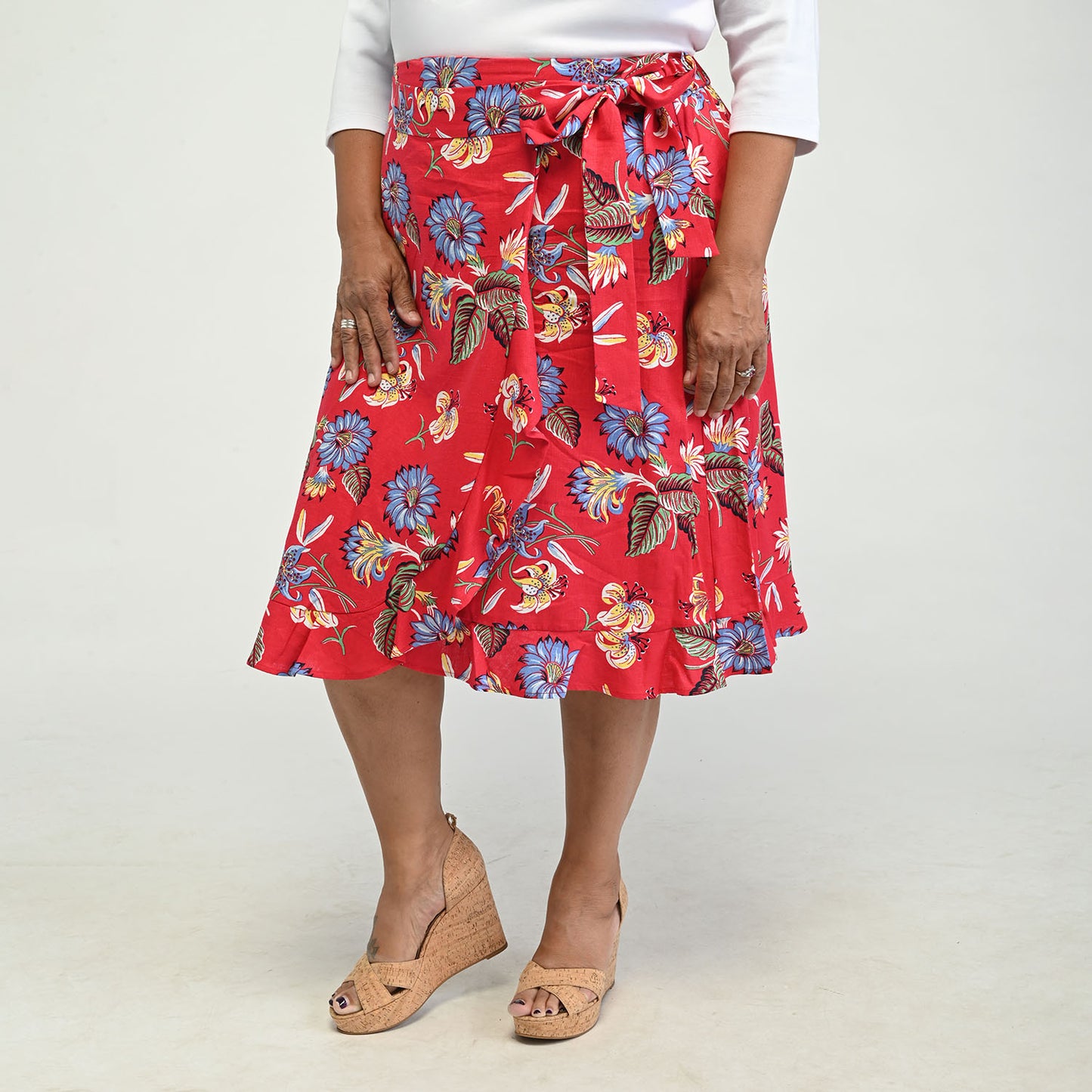 Red Geranium Front Detail Women