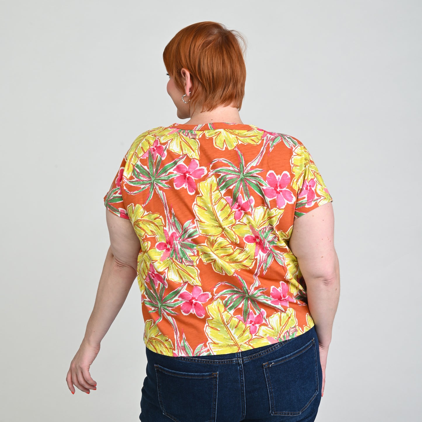 Burnt Ochre Back Detail Women