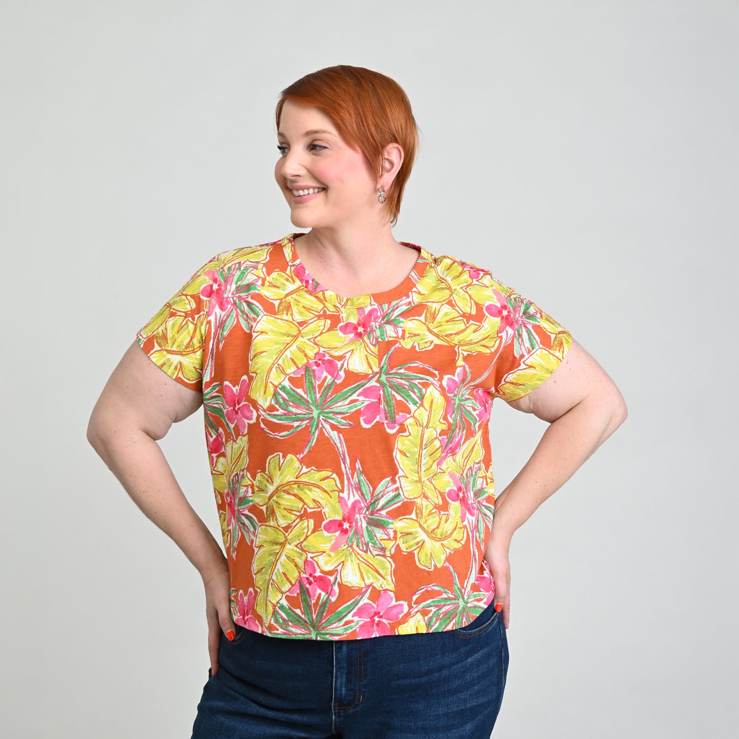 Burnt Ochre Front Detail Women