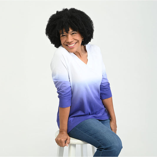 Purple Wisteria Front Detail Missy