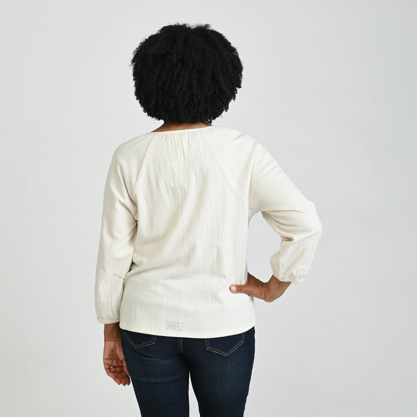Oatmeal Back Detail Missy