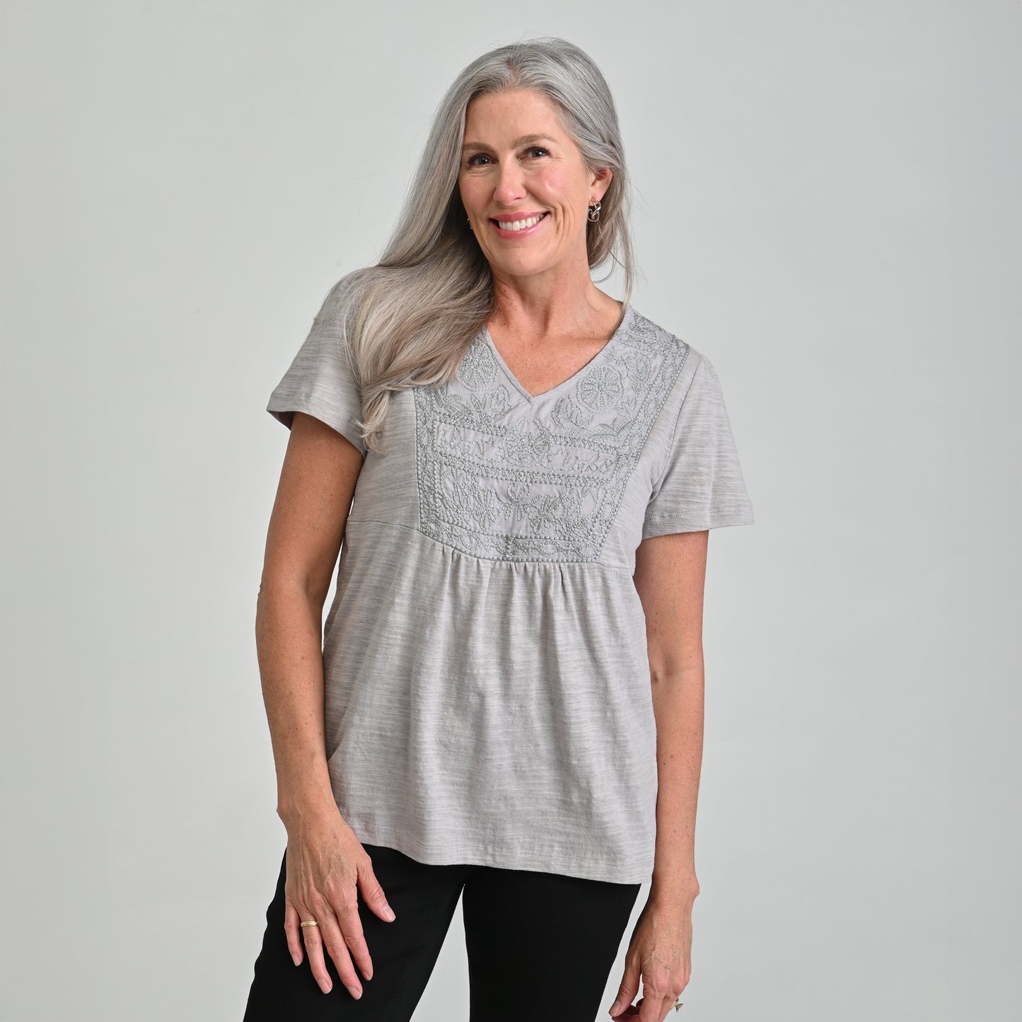 Limestone Grey Front Detail Missy