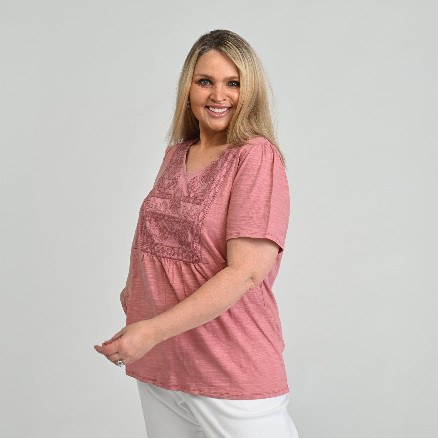 Rose Side Detail Women
