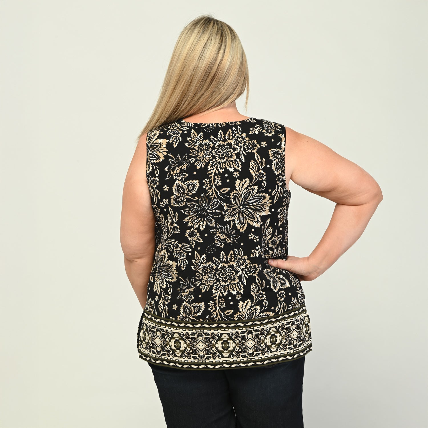 Black Back Detail Women