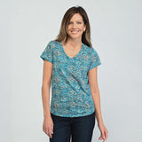 Paradise Blue Front Detail Missy