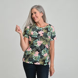 Black Front Detail Missy