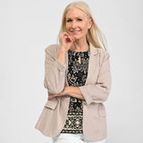 Beige Front Detail Missy