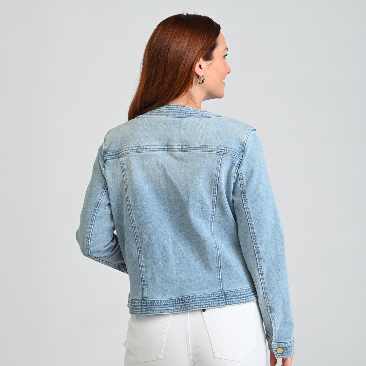 Light Wash Back Detail Missy