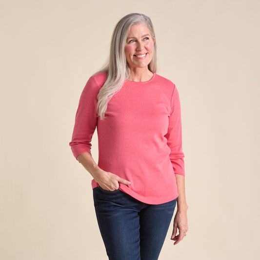 Pink Rose Front Detail Missy