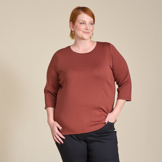 Cherry Mahogany Front Detail Women