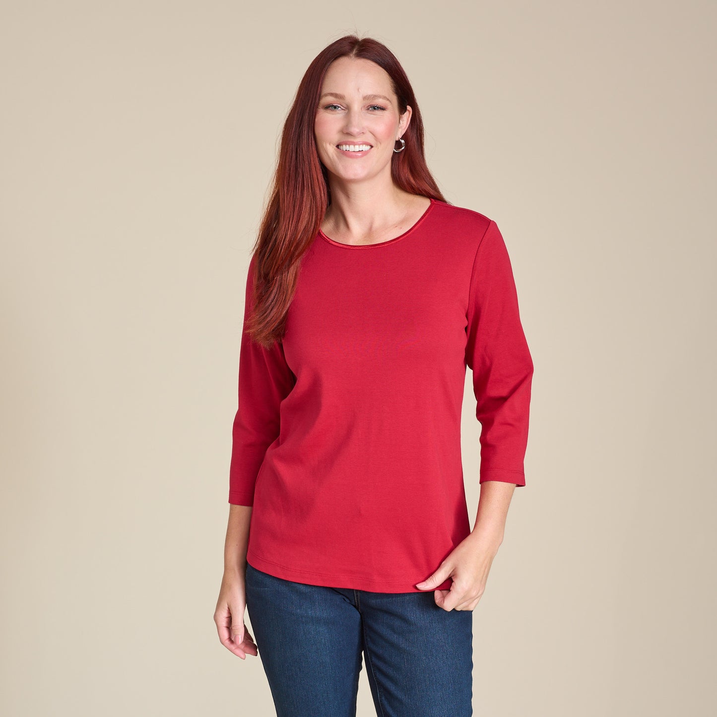 Scooter Red Front Detail Missy