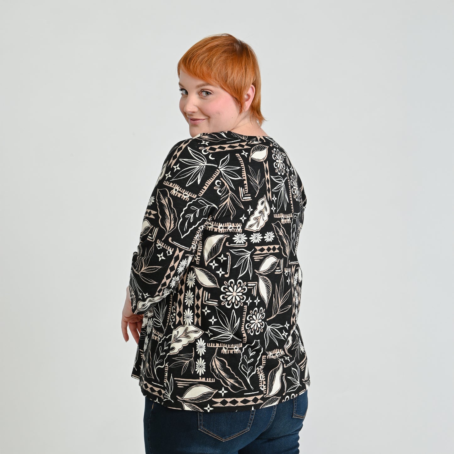 Black Back Detail Women