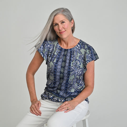 Vintage Indigo Front Detail Missy