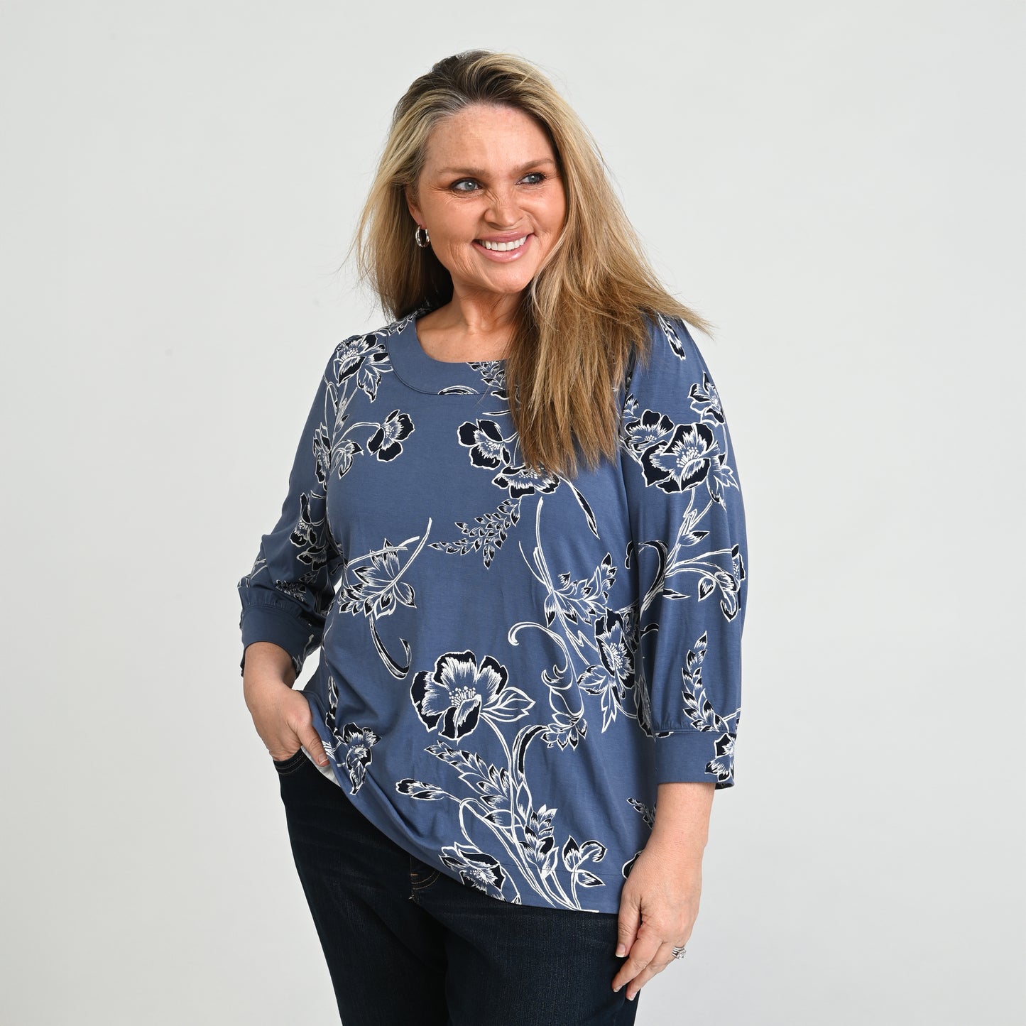 Vintage Indigo Front Detail Women