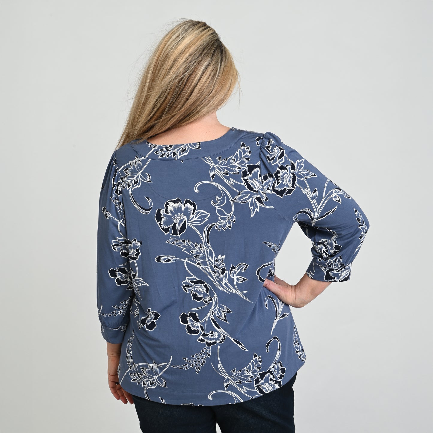 Vintage Indigo Back Detail Women
