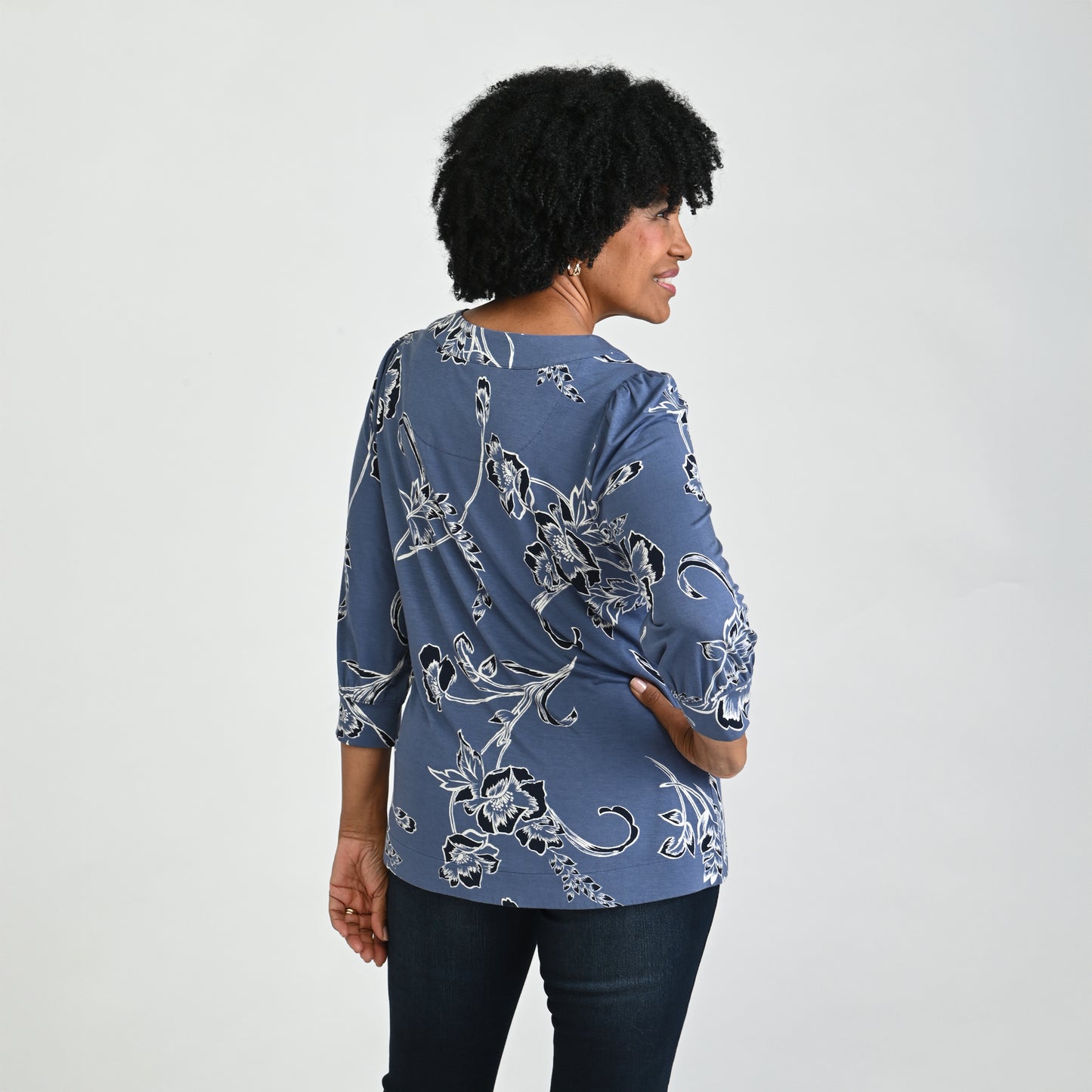 Vintage Indigo Back Detail Missy